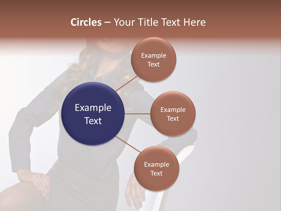 Smiling Happy Isolated PowerPoint Template