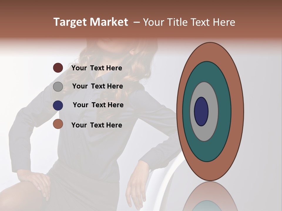 Smiling Happy Isolated PowerPoint Template