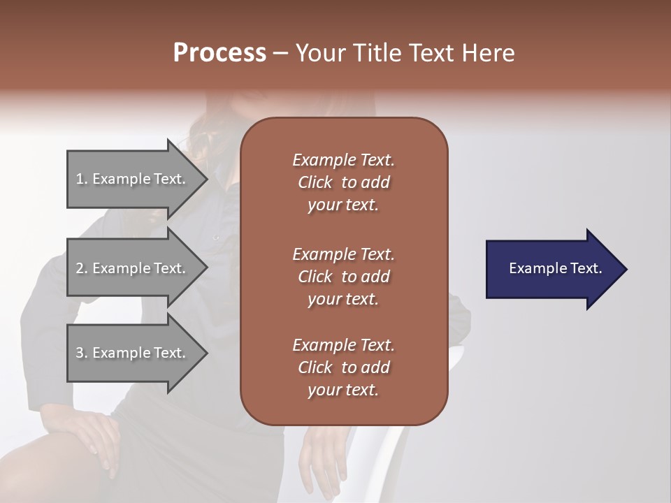 Smiling Happy Isolated PowerPoint Template