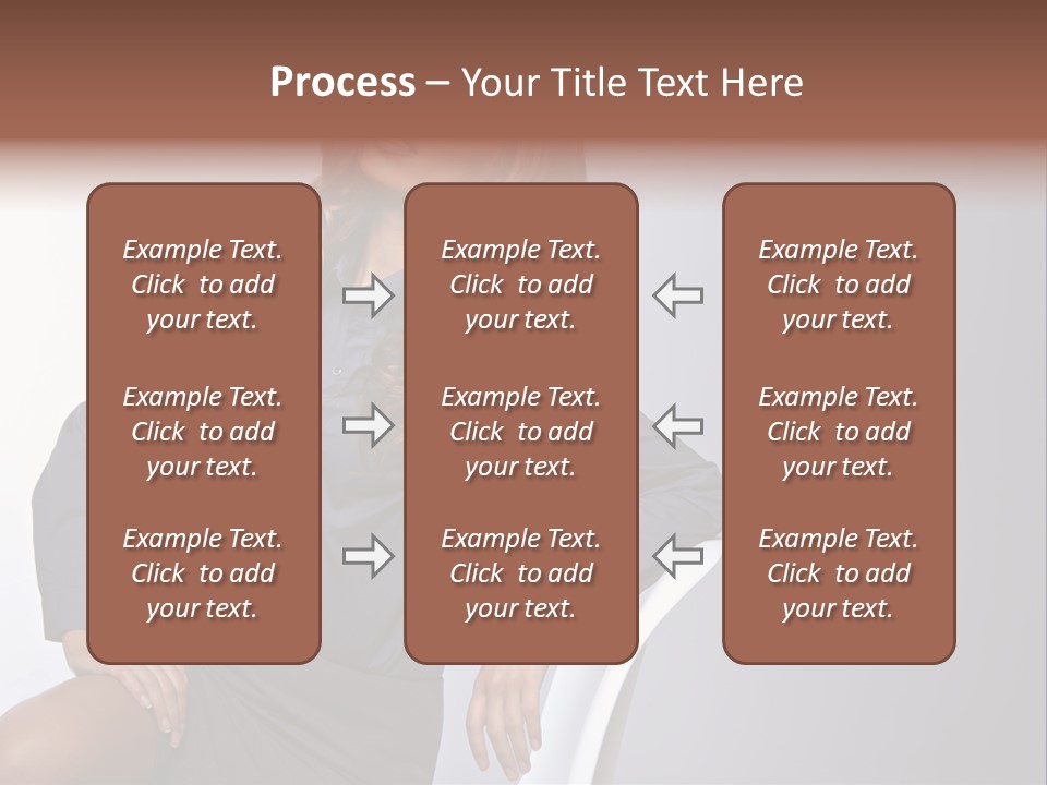 Smiling Happy Isolated PowerPoint Template