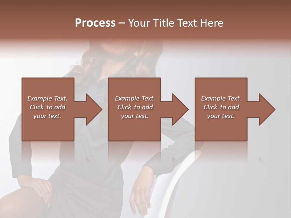 Smiling Happy Isolated PowerPoint Template