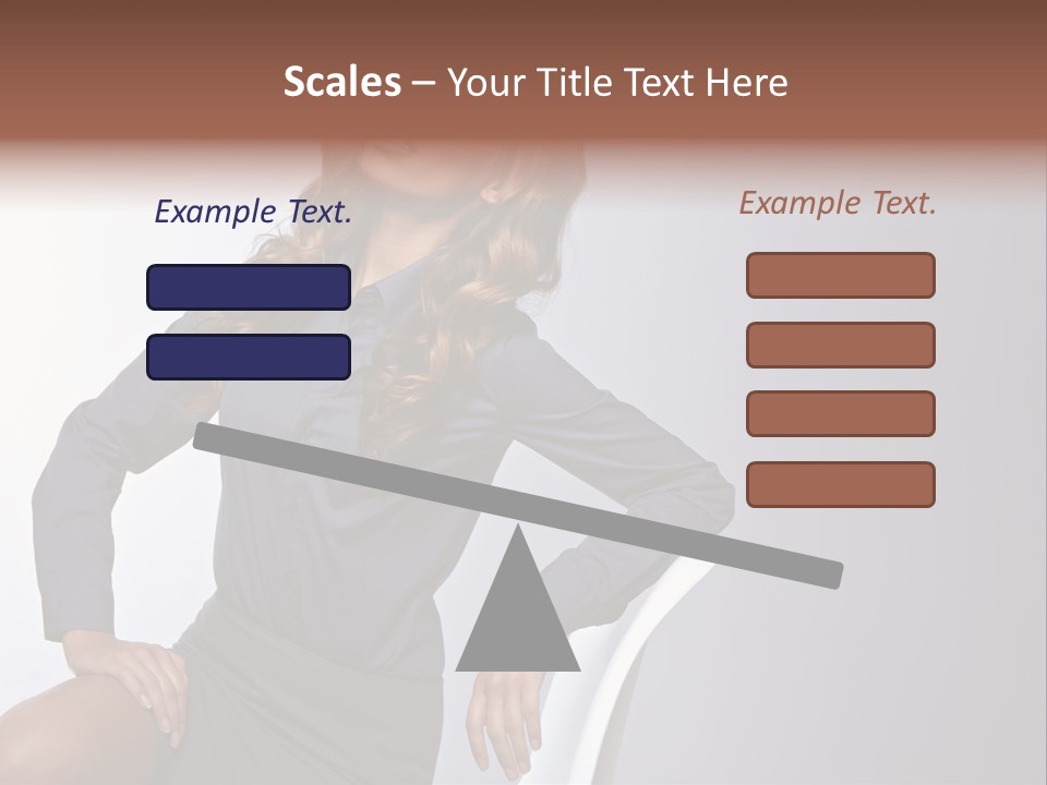 Smiling Happy Isolated PowerPoint Template