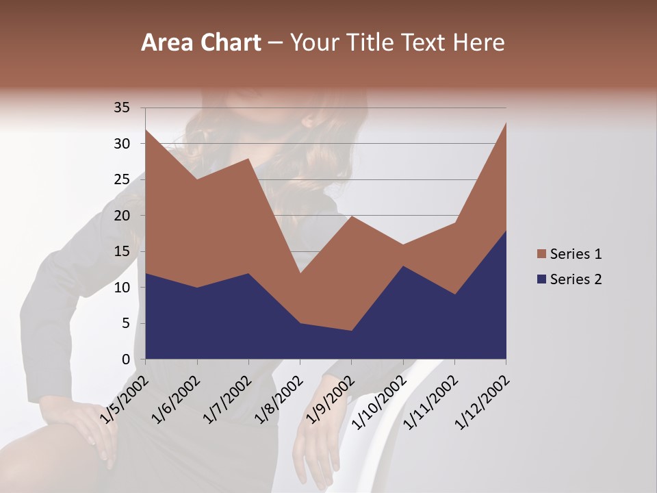 Smiling Happy Isolated PowerPoint Template