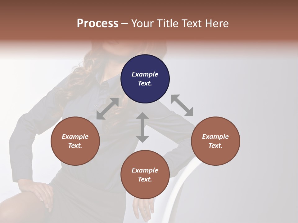 Smiling Happy Isolated PowerPoint Template