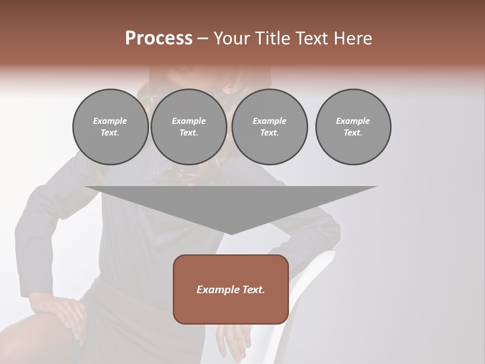 Smiling Happy Isolated PowerPoint Template