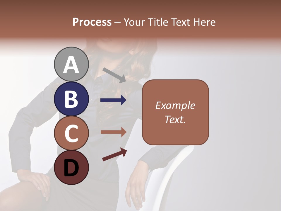 Smiling Happy Isolated PowerPoint Template