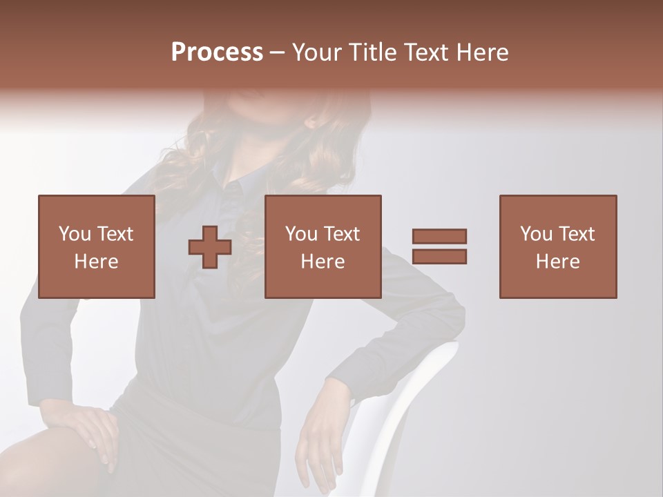 Smiling Happy Isolated PowerPoint Template