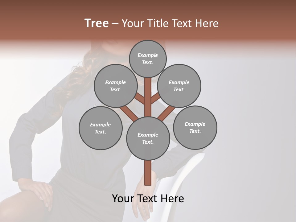 Smiling Happy Isolated PowerPoint Template