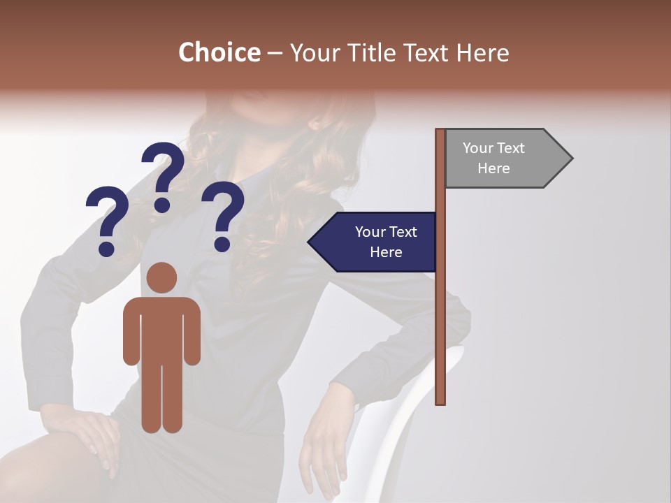 Smiling Happy Isolated PowerPoint Template