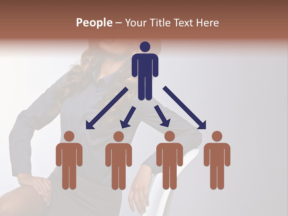 Smiling Happy Isolated PowerPoint Template