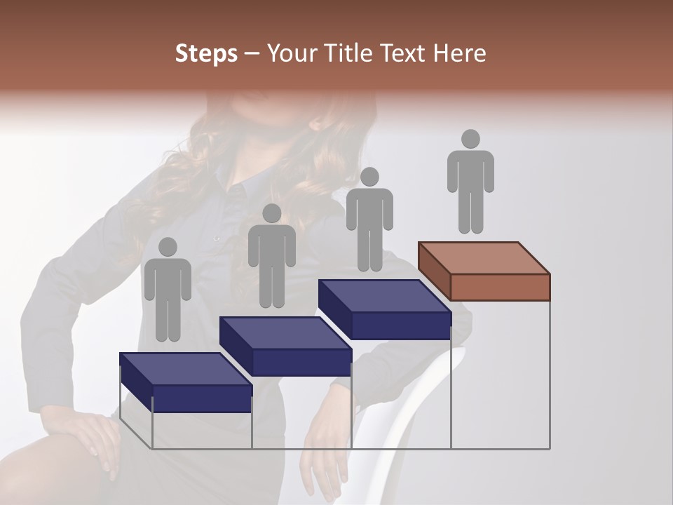 Smiling Happy Isolated PowerPoint Template