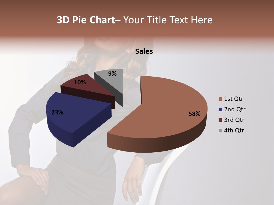Smiling Happy Isolated PowerPoint Template