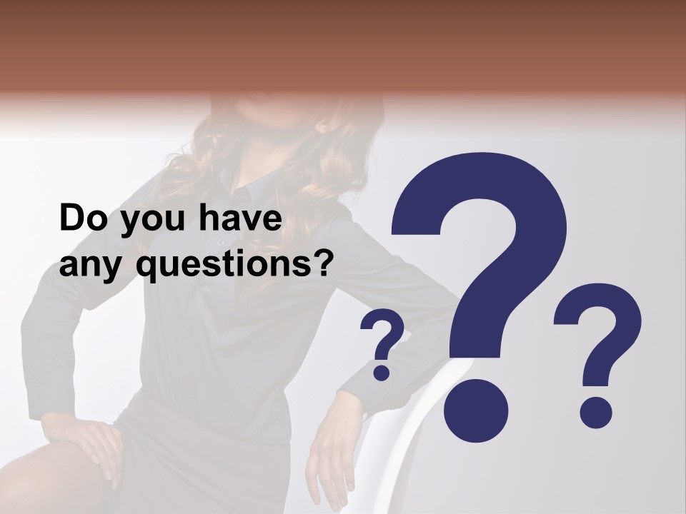 Smiling Happy Isolated PowerPoint Template