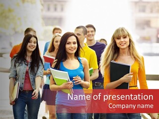 Book Together People PowerPoint Template