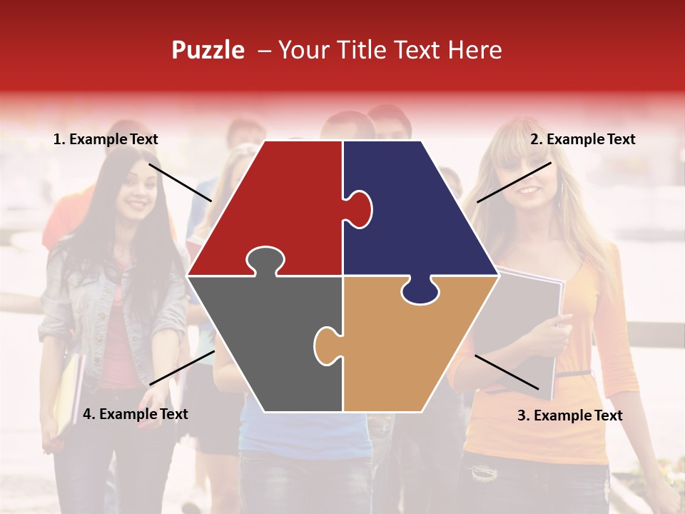 Book Together People PowerPoint Template