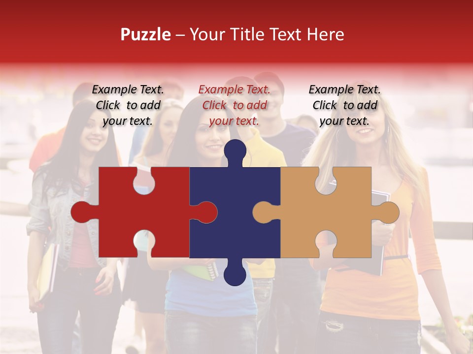 Book Together People PowerPoint Template