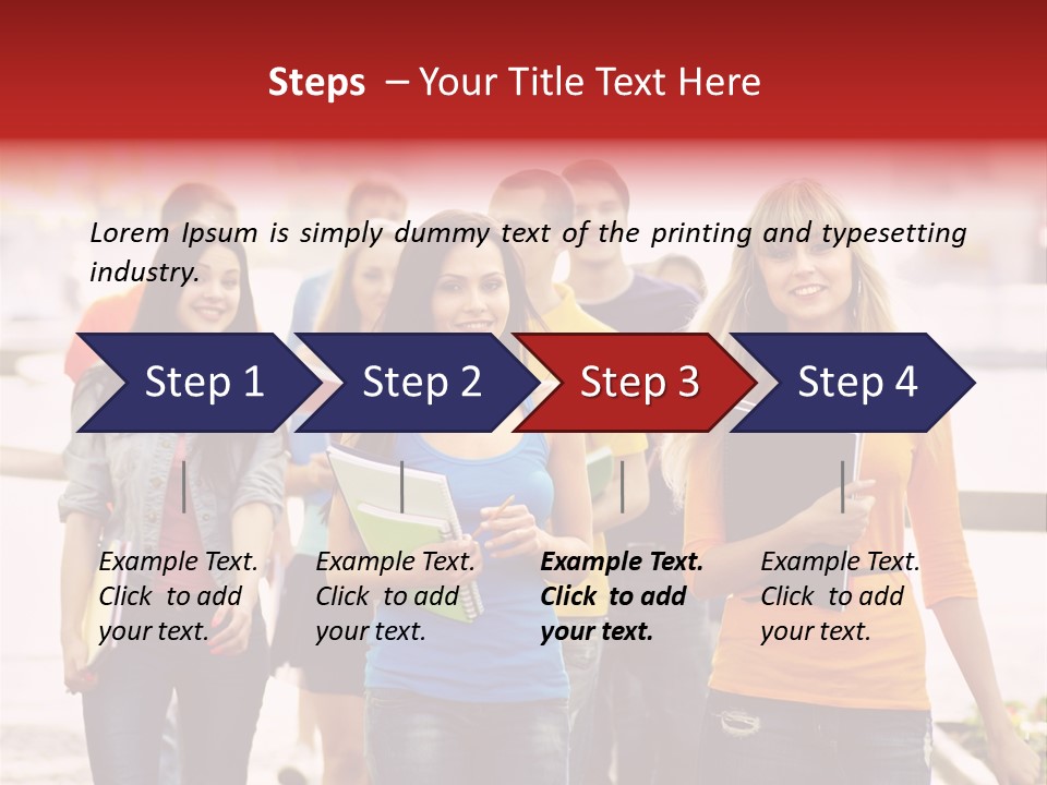 Book Together People PowerPoint Template