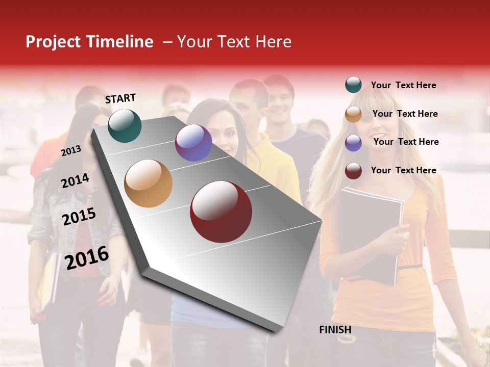 Book Together People PowerPoint Template