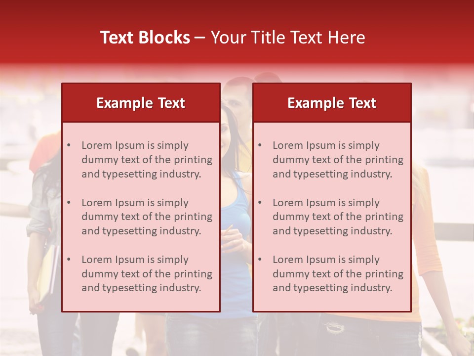 Book Together People PowerPoint Template