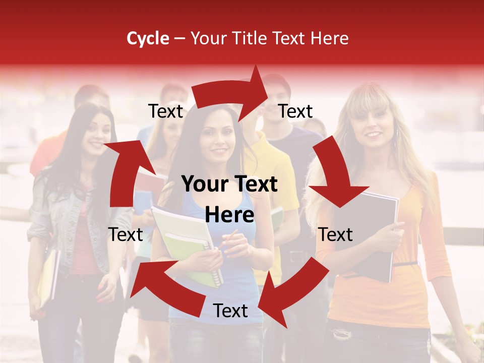 Book Together People PowerPoint Template