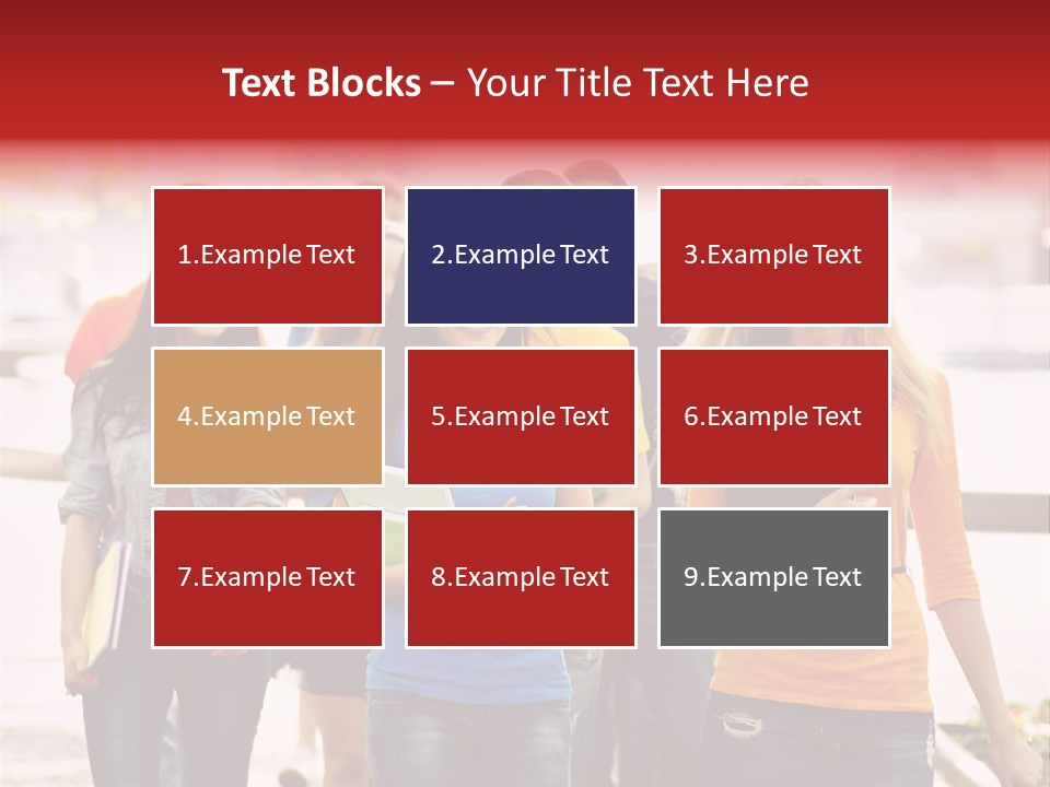 Book Together People PowerPoint Template