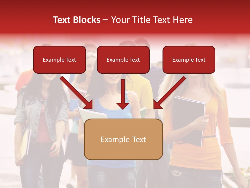 Book Together People PowerPoint Template