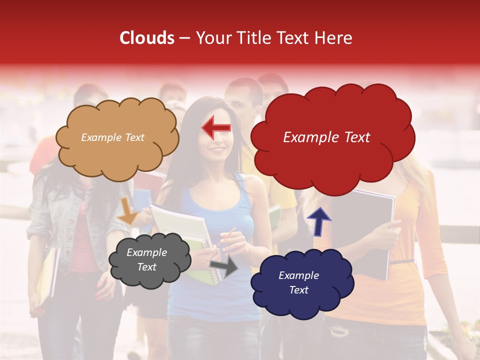 Book Together People PowerPoint Template