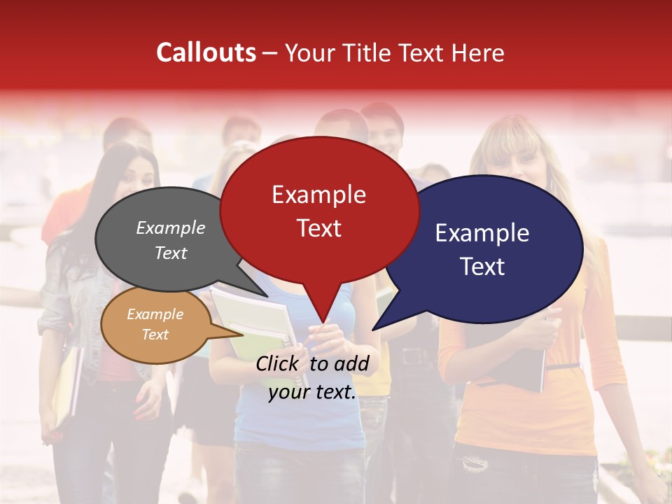 Book Together People PowerPoint Template