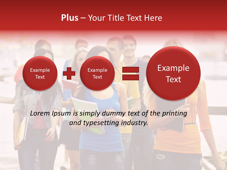 Book Together People PowerPoint Template