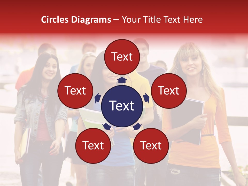 Book Together People PowerPoint Template