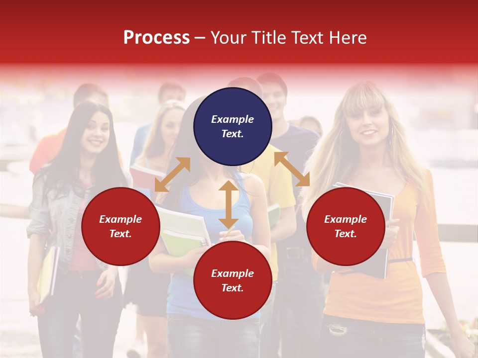 Book Together People PowerPoint Template