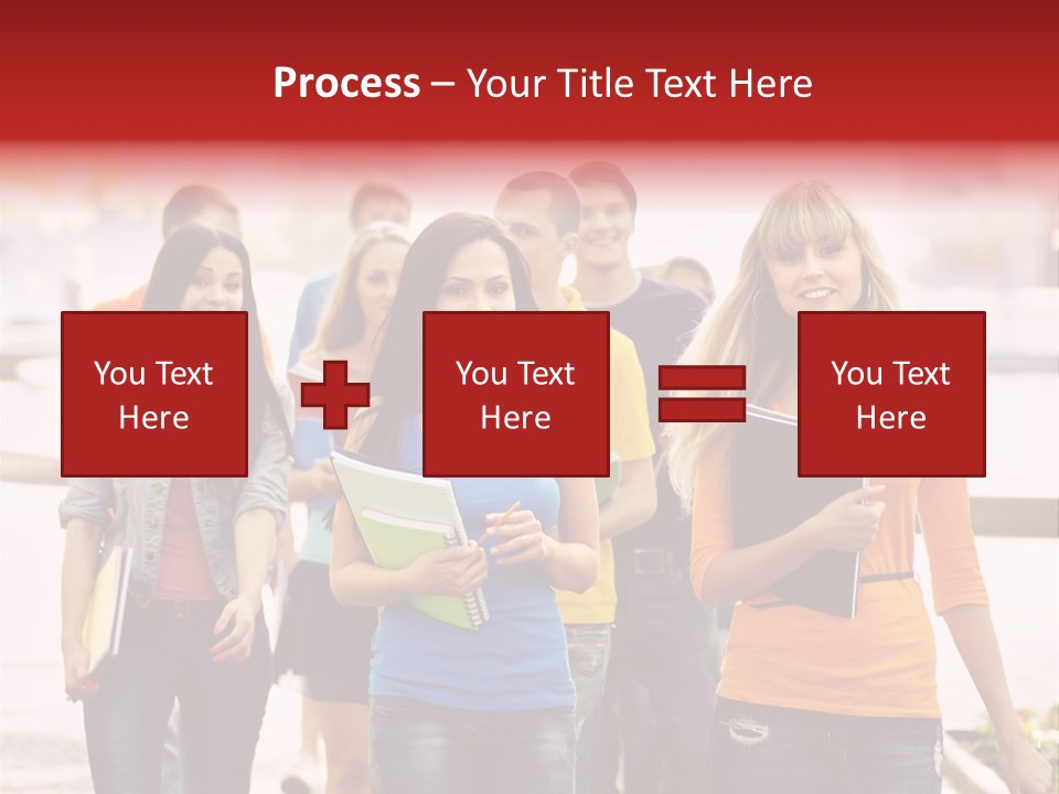 Book Together People PowerPoint Template