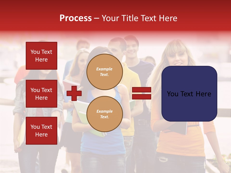Book Together People PowerPoint Template
