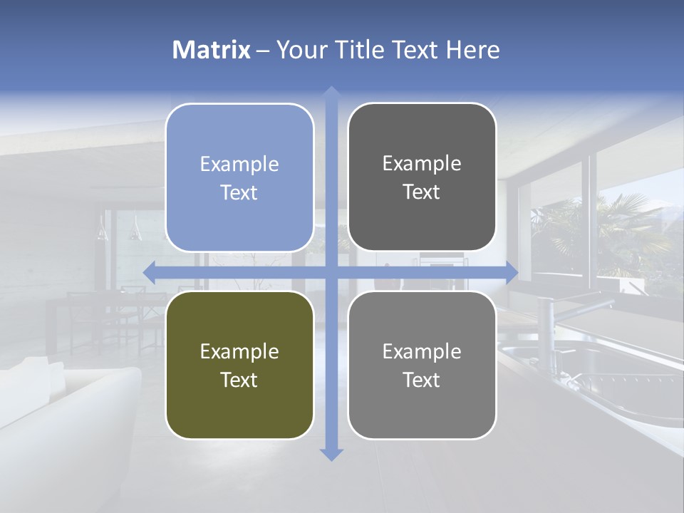 Furniture Design House PowerPoint Template