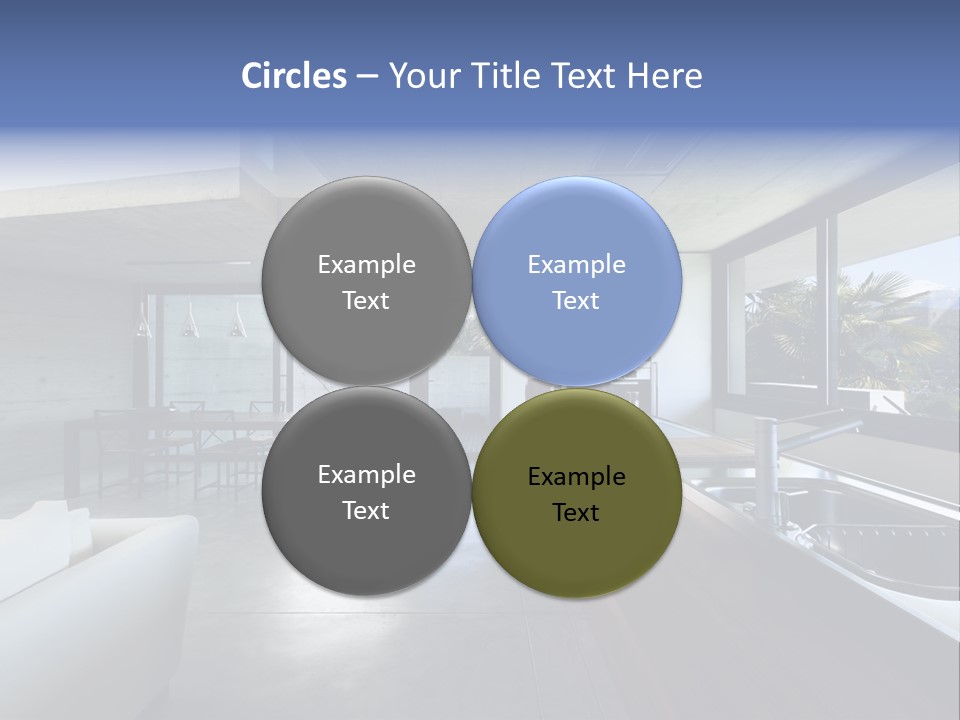 Furniture Design House PowerPoint Template