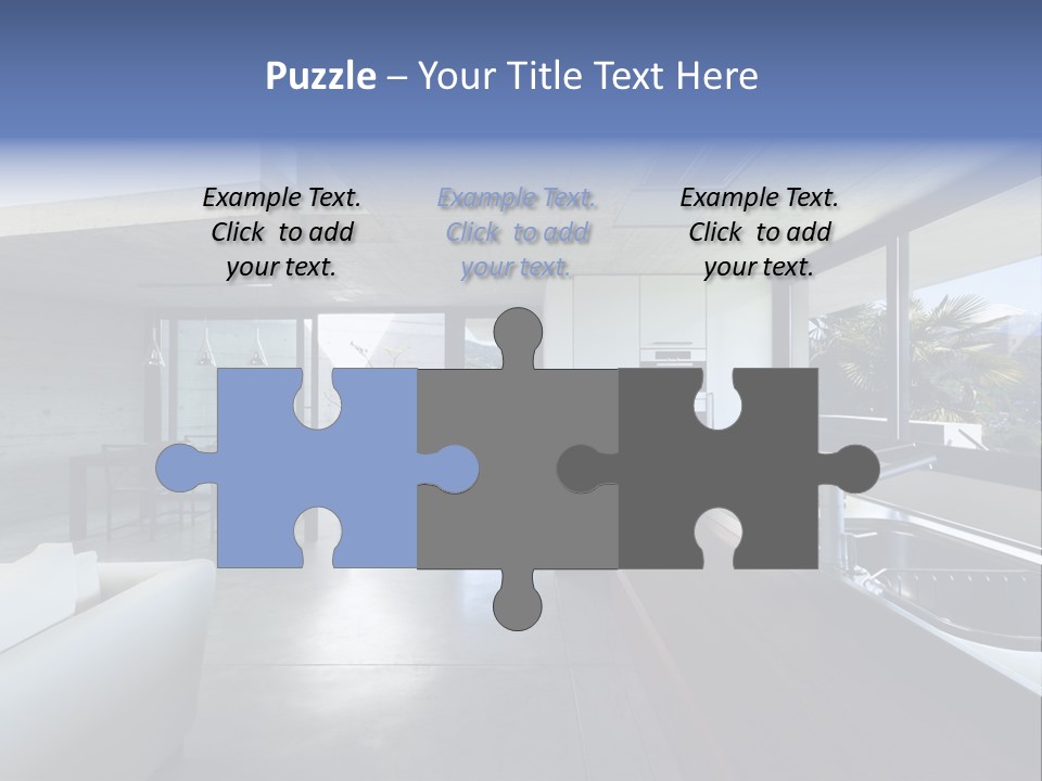 Furniture Design House PowerPoint Template