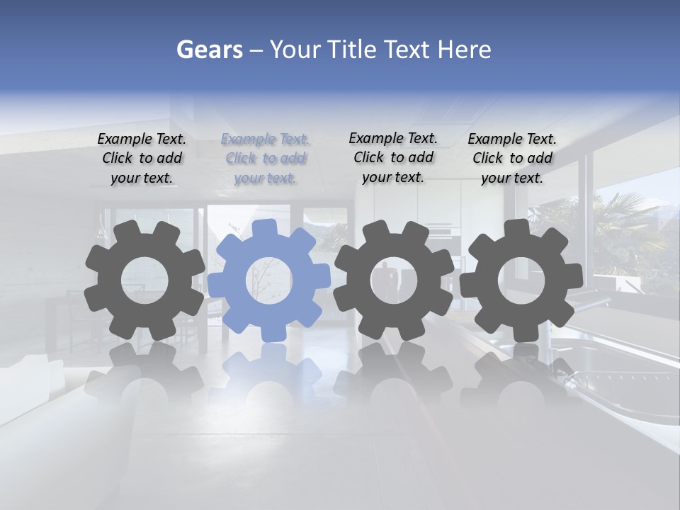 Furniture Design House PowerPoint Template