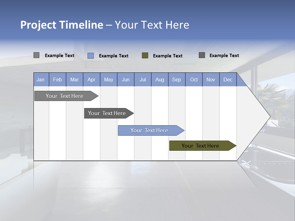 Furniture Design House PowerPoint Template