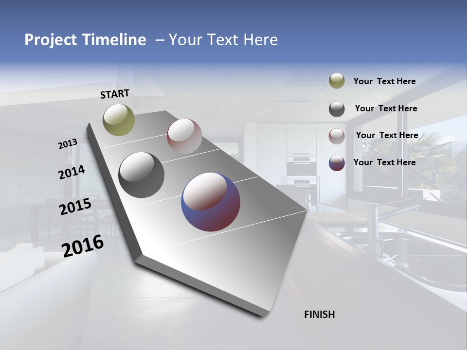Furniture Design House PowerPoint Template