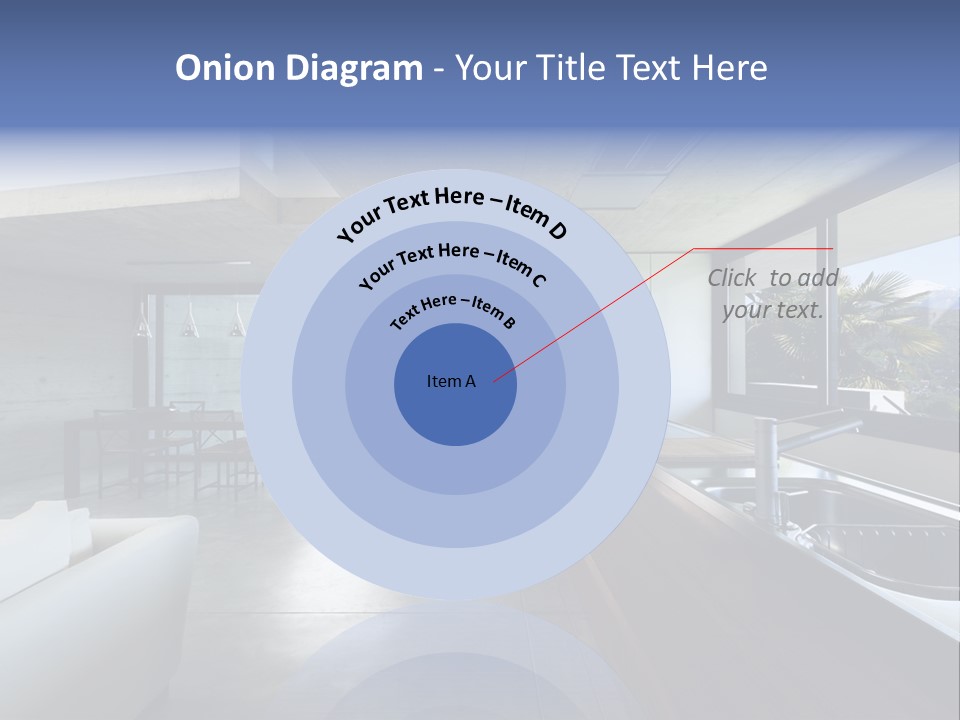 Furniture Design House PowerPoint Template