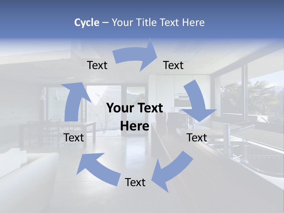 Furniture Design House PowerPoint Template