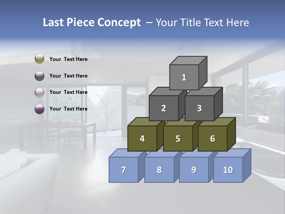 Furniture Design House PowerPoint Template