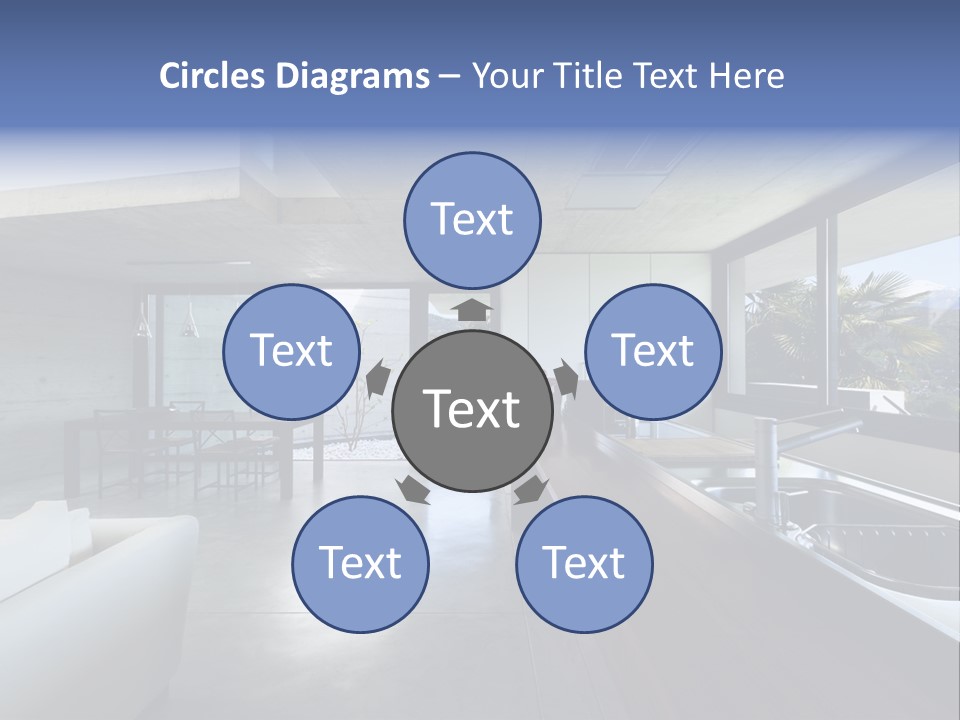 Furniture Design House PowerPoint Template