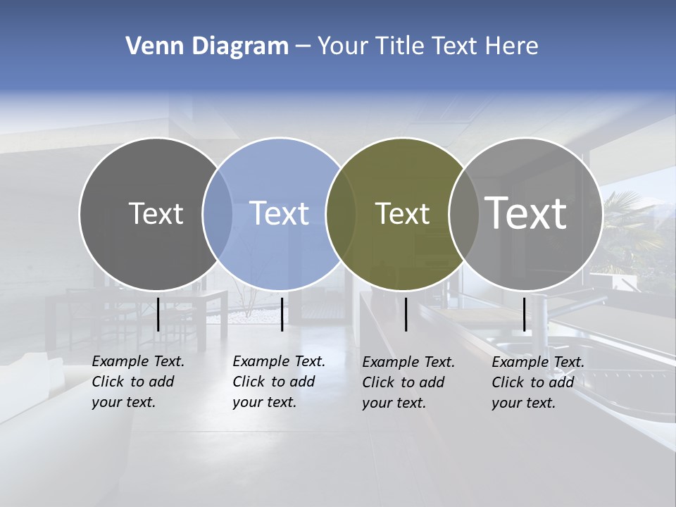 Furniture Design House PowerPoint Template