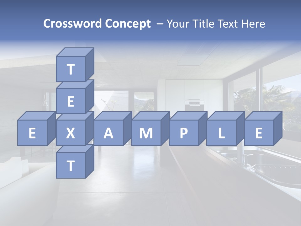 Furniture Design House PowerPoint Template