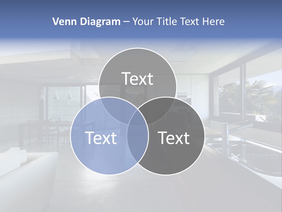 Furniture Design House PowerPoint Template