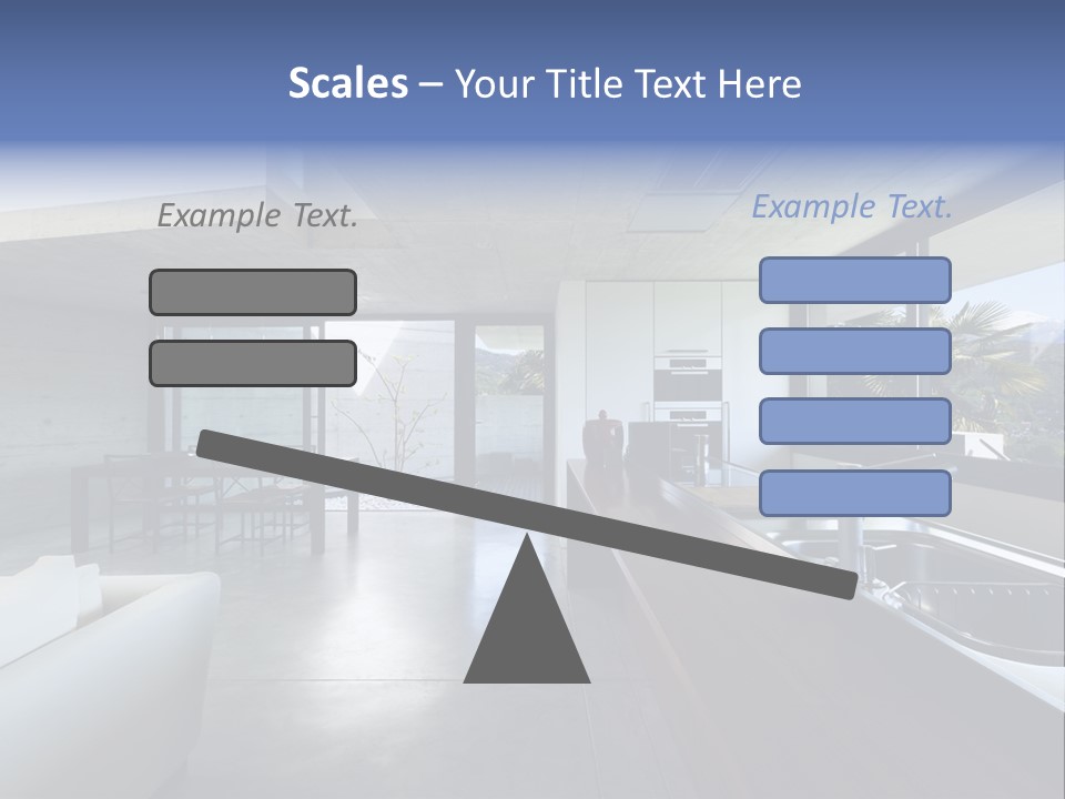 Furniture Design House PowerPoint Template