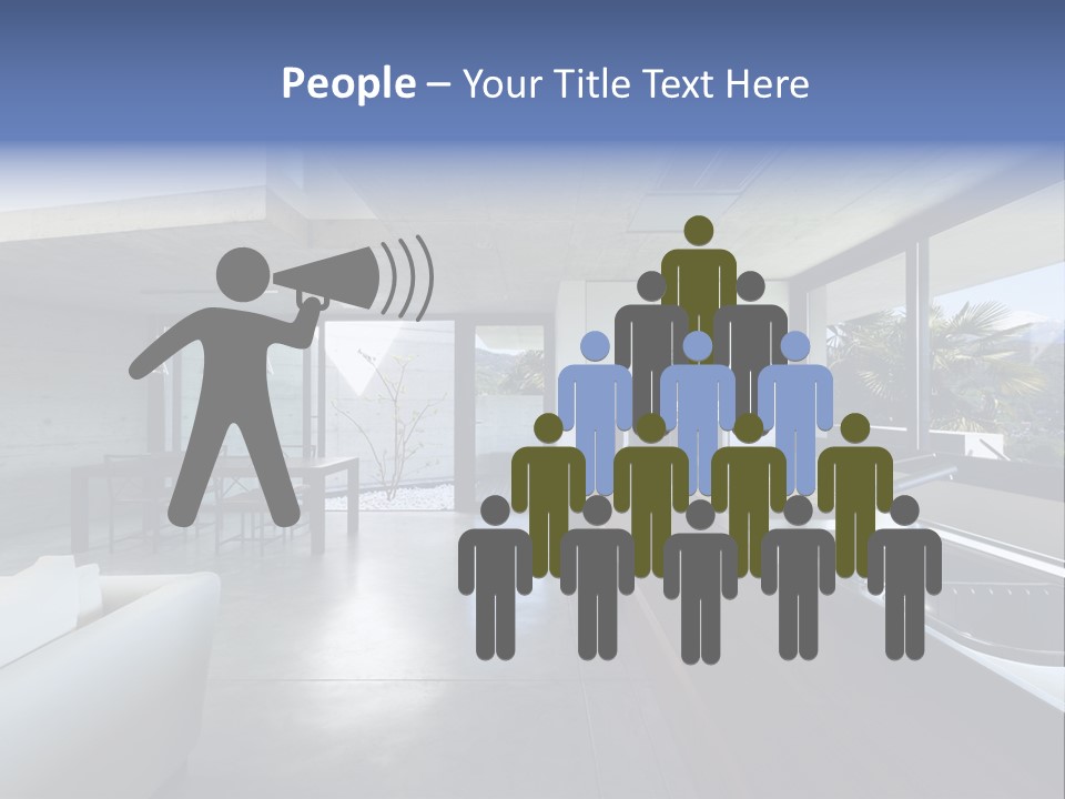 Furniture Design House PowerPoint Template