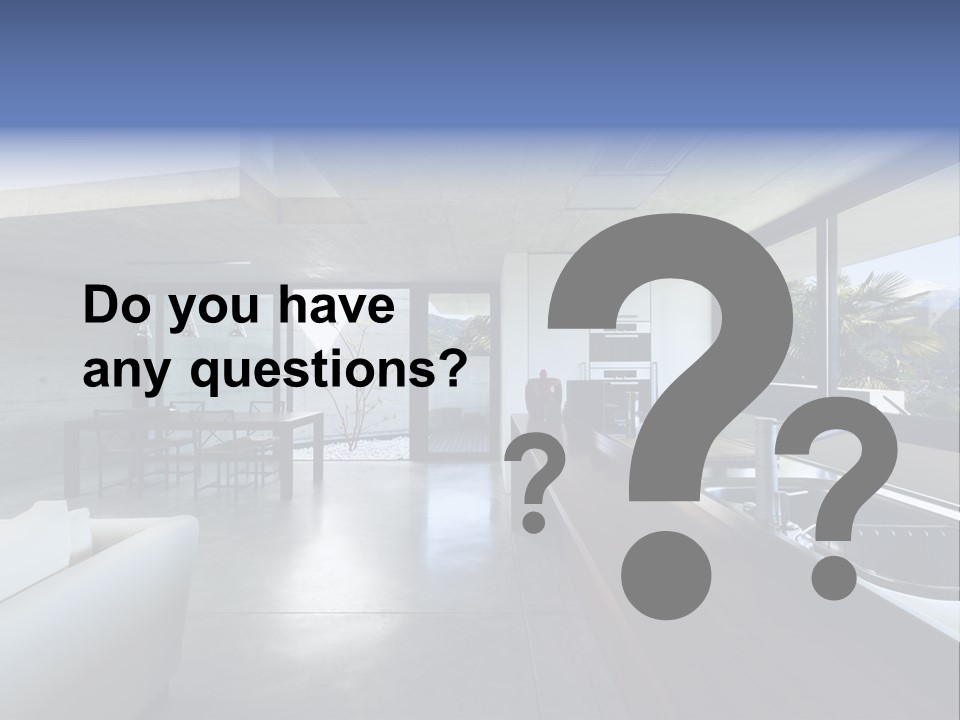 Furniture Design House PowerPoint Template