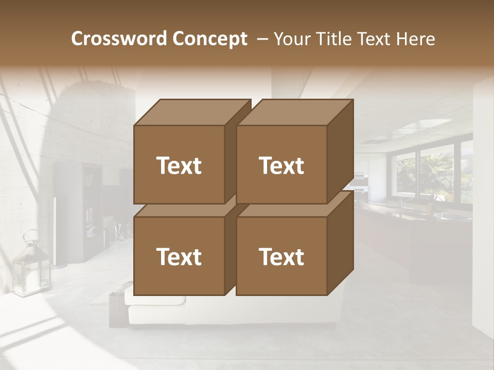 Sunny Large Interior PowerPoint Template